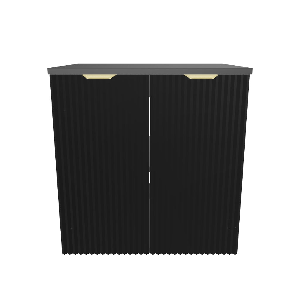 Szafka łazienkowa z drzwiami 60 cm Willy - Czarny