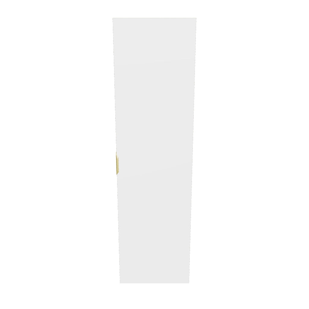 Słupek łazienkowy z półkami 120 cm Orio - Biały/Dąb artisan
