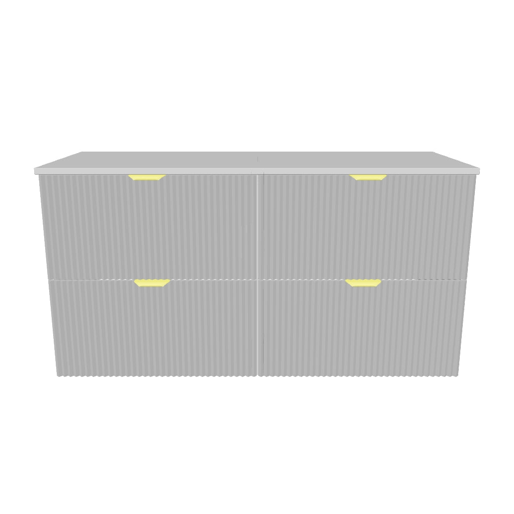 Szafka pod umywalkę z szufladami 120 cm Willy - Kaszmir