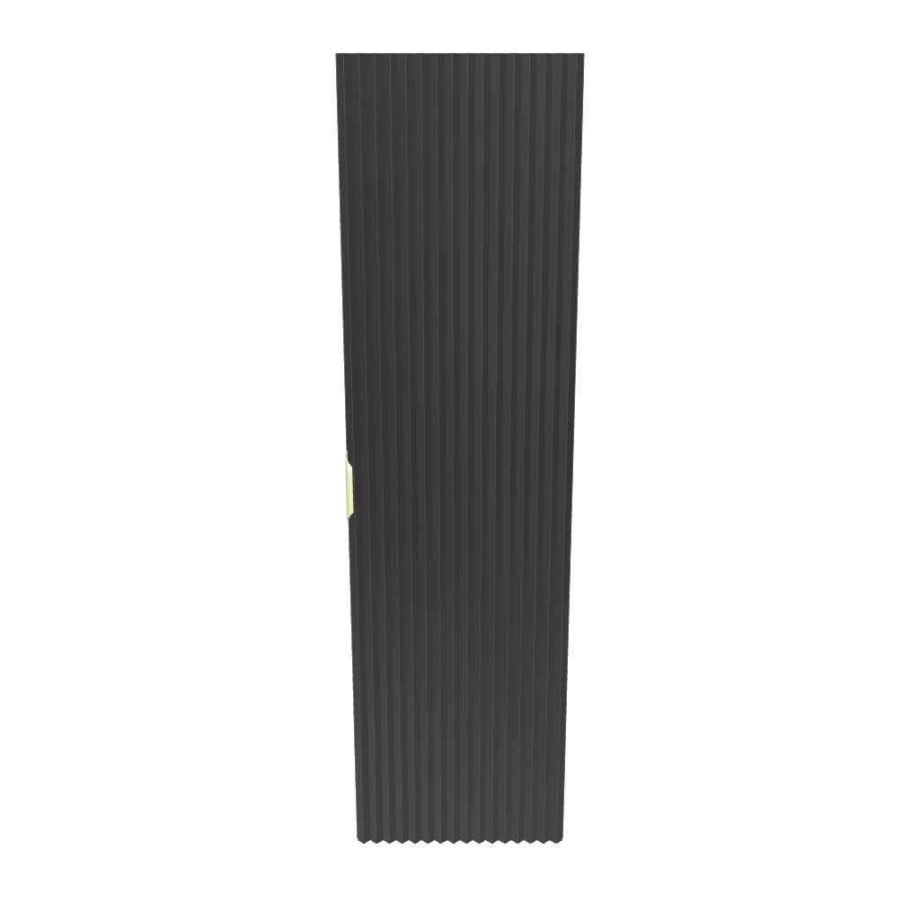 Słupek łazienkowy z półkami 120 cm Willy - Czarny