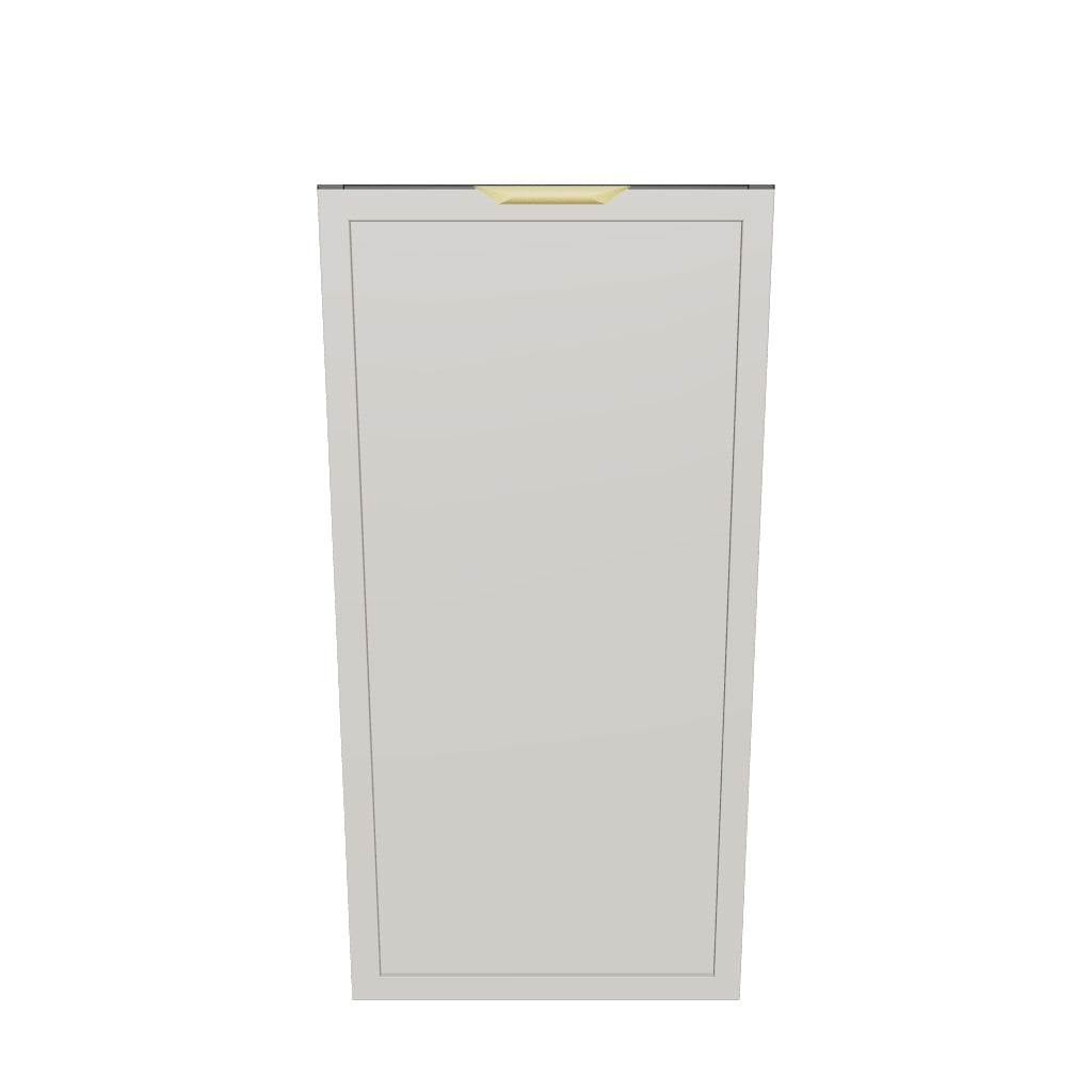 Szafka łazienkowa 30 cm z drzwiami Roma - Kaszmir/Orzech Ciemny