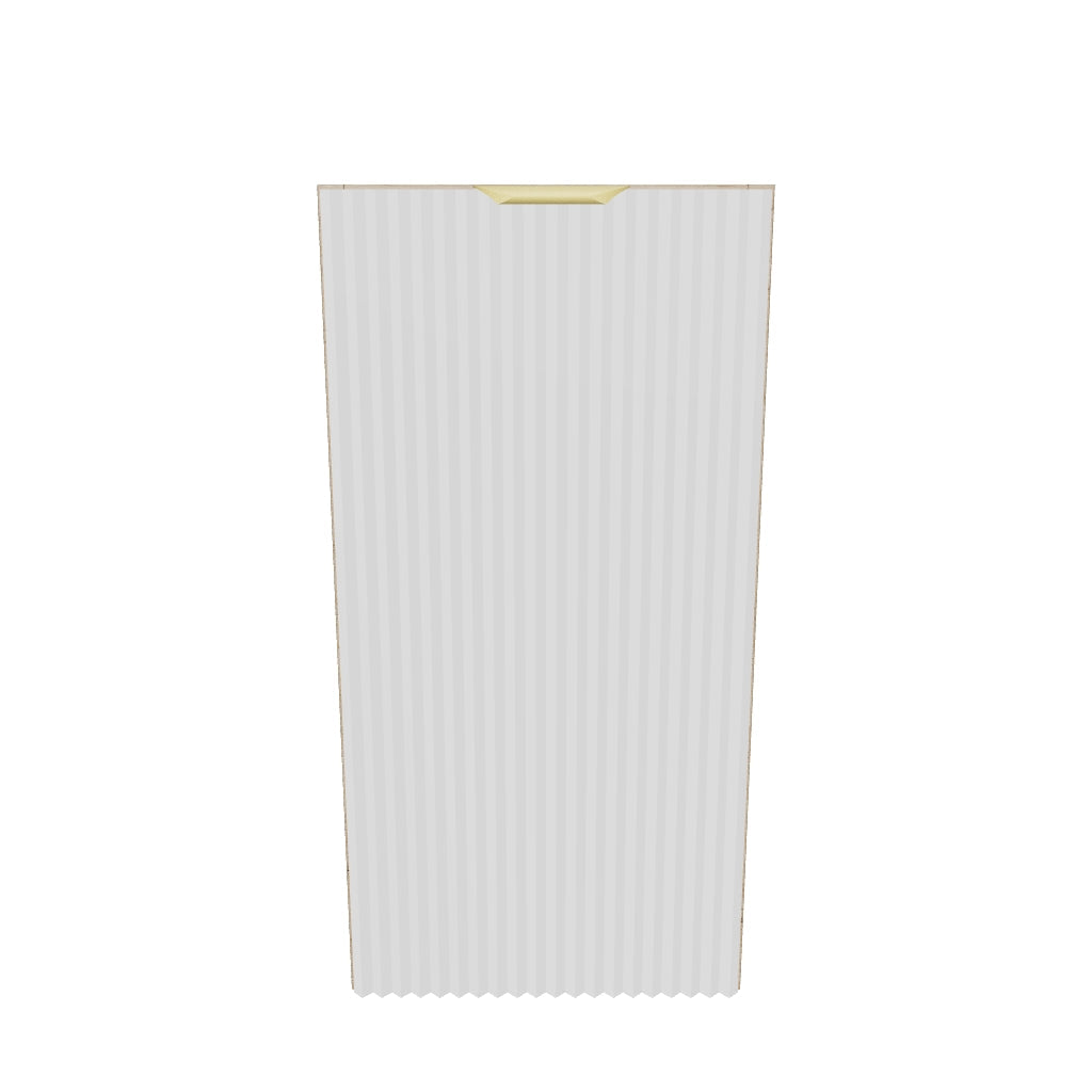 Szafka łazienkowa 30 cm z drzwiami Willy - Biały/Orzech
