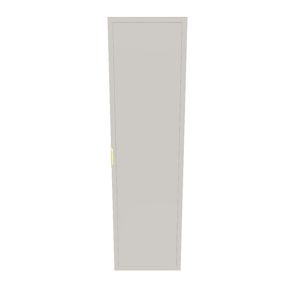 Słupek łazienkowy 120 cm z półkami Roma - Kaszmir/Orzech Ciemny