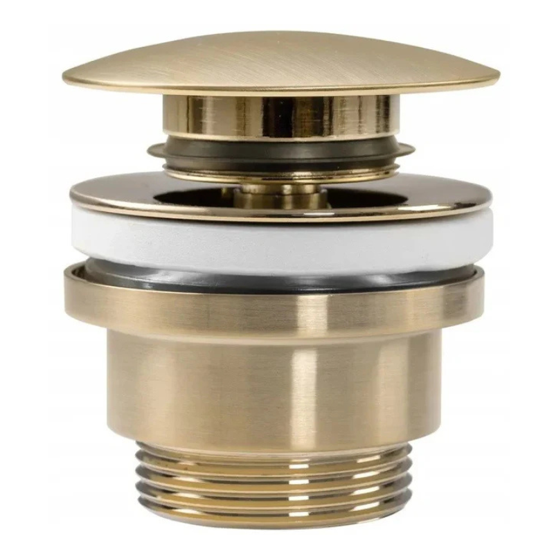 Korek Klik-Klak uniwersalny złoty