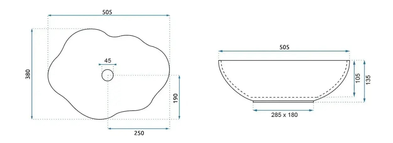 Zestaw łazienkowy z umywalką: Szafka pod umywalkę 60 cm z szufladami - Kaszmir/Dąb Artisan