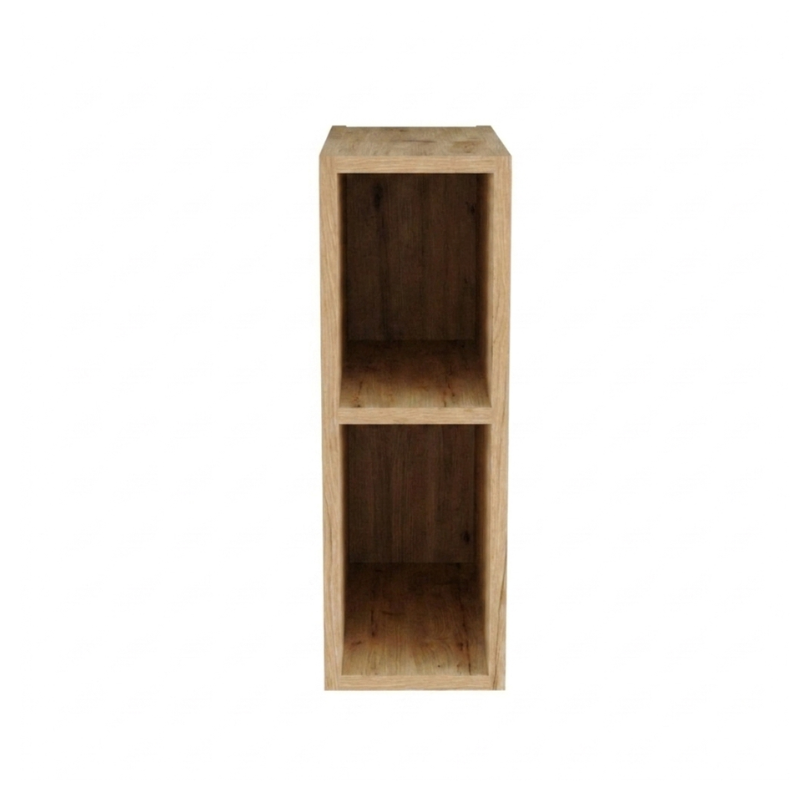 Regał wąski 20 cm z 1 półką - Dąb Artisan