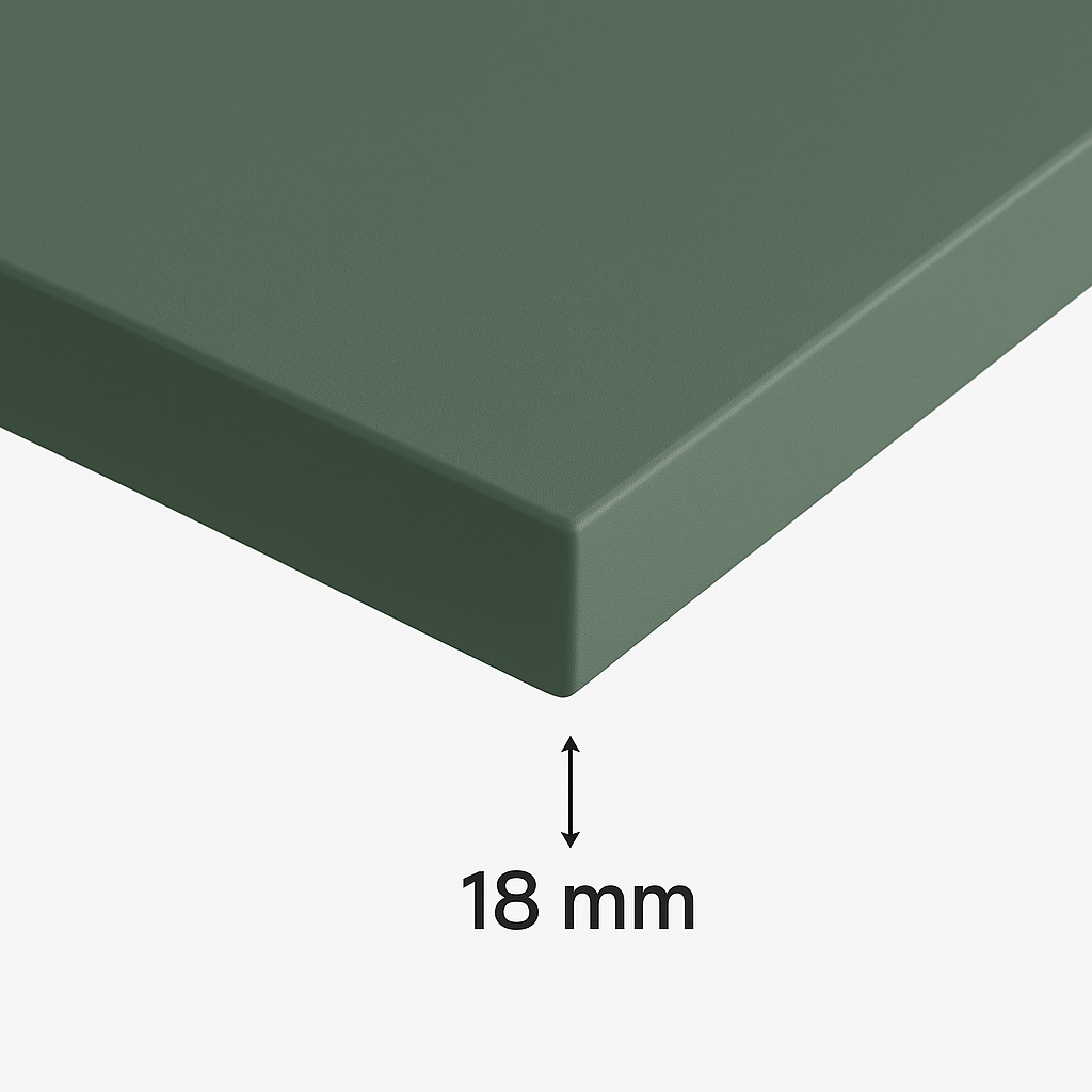 Blat łazienkowy 60 cm Szałwiowy