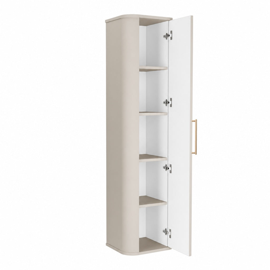 Słupek łazienkowy 160 cm zaoblony Nola - Kaszmir