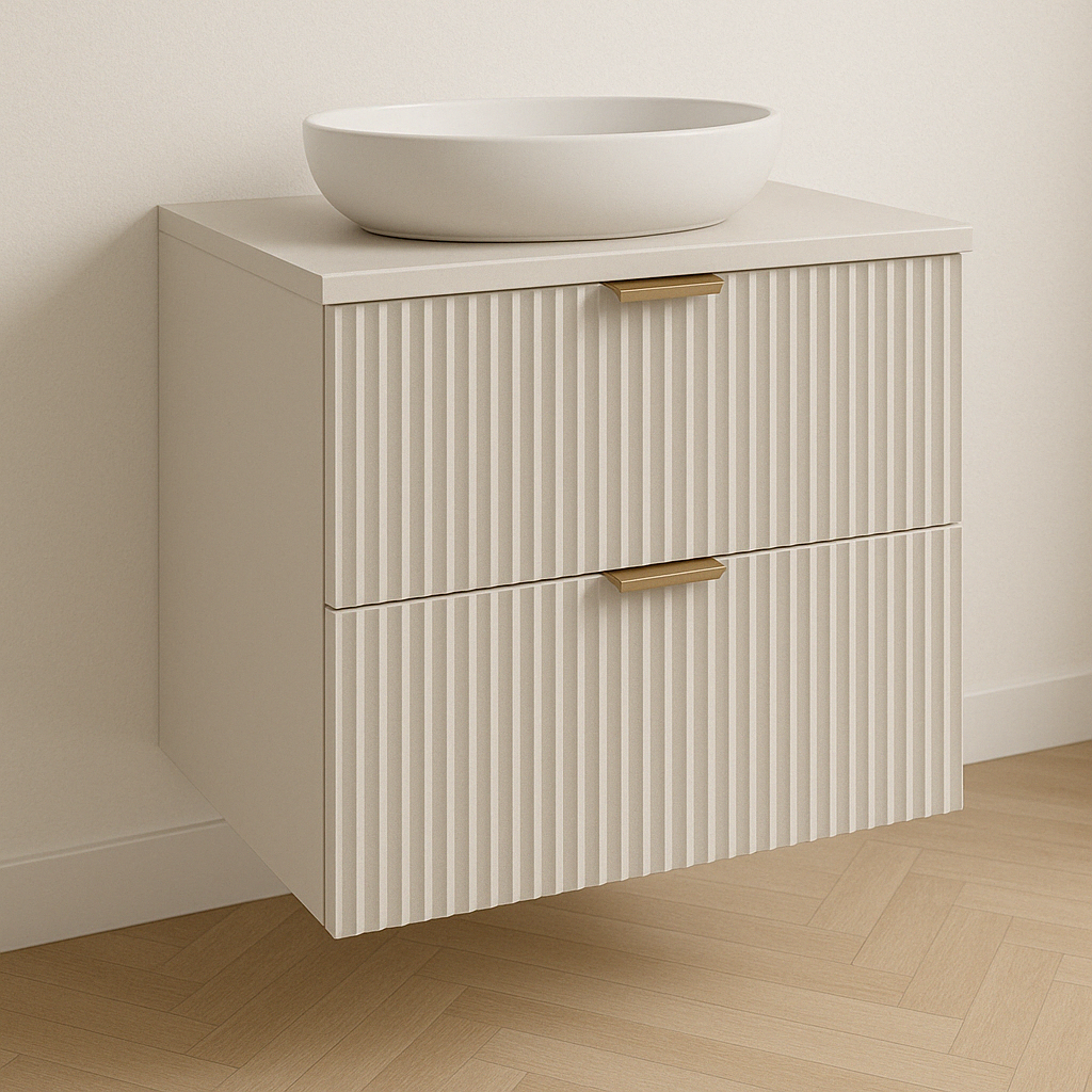 Szafka pod umywalkę nablatową 60 cm Willy - Kaszmir