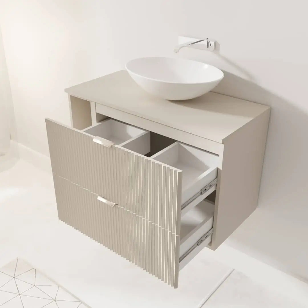 Szafka pod umywalkę 100 cm z regałem Willy - Kaszmir