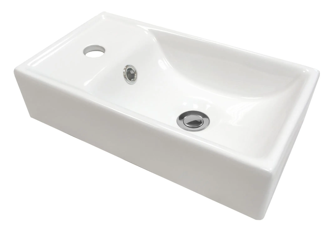 Szafka łazienkowa 40 cm z umywalką Belino - Dąb Cremona