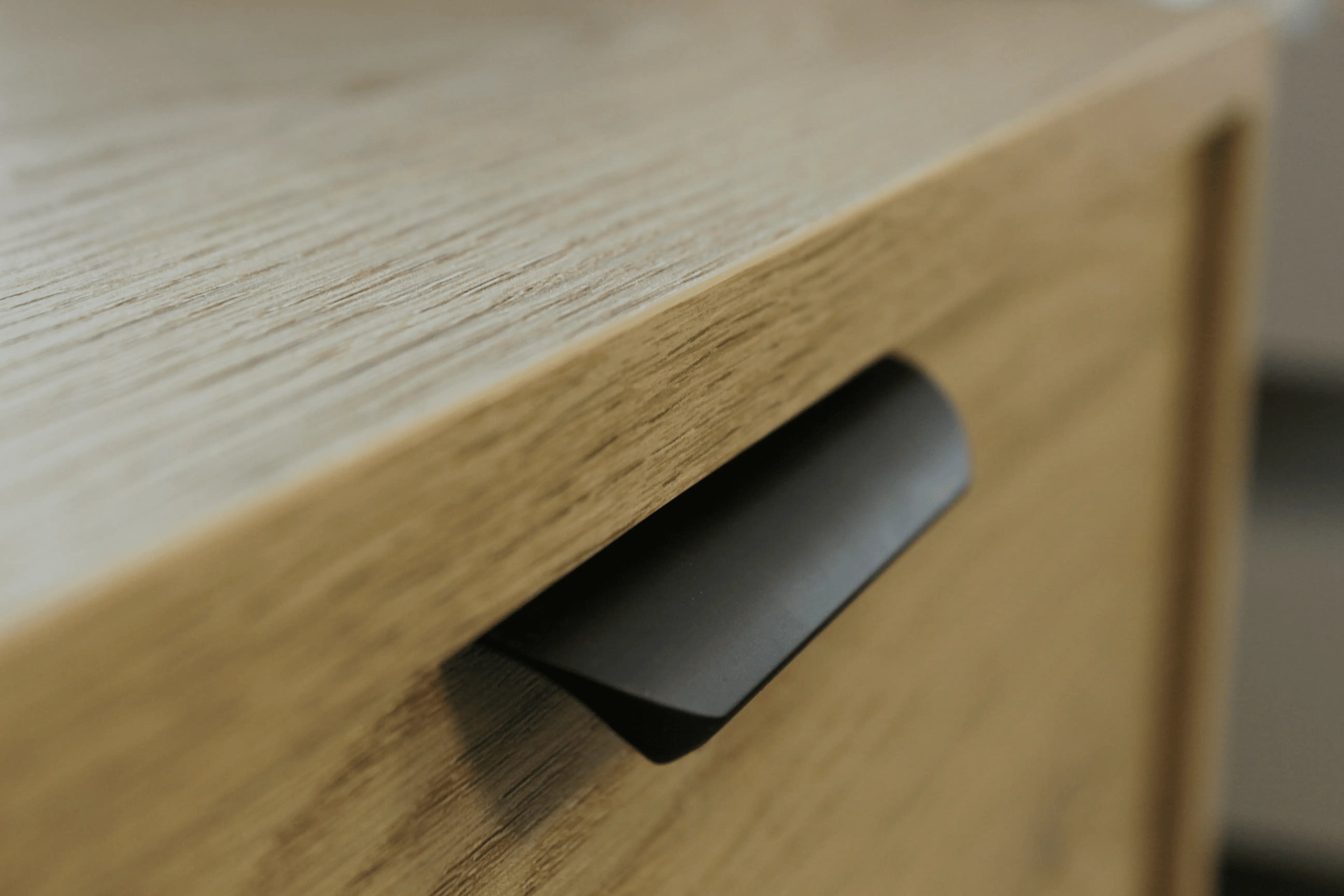 Szafka RTV 140 cm Aura - wisząca Dąb Cremona