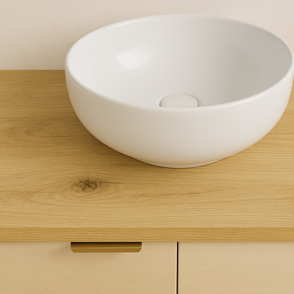 Szafka łazienkowa pod umywalkę 120 cm Kaszmir/Dąb artisan Orio